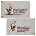 12" x 18" Double Sided Digitally Printed Knitted Polyester Flags